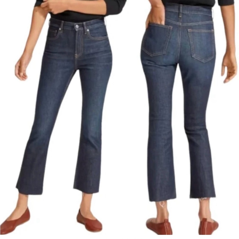 Everlane High Rise Kick Crop Size 30 NWT